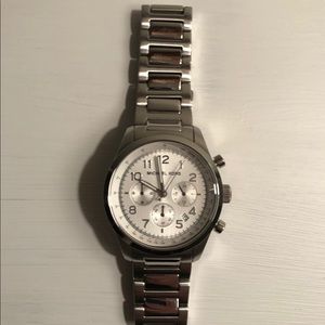 Michael Kors Women’s Large Stainless Steel Watch